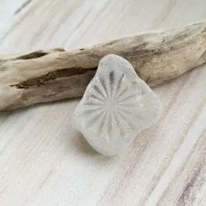 Genuine sea glass bottom WT34