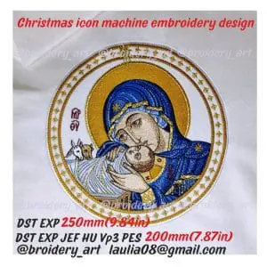 Handmade Marketplace 751 christmas-icon-machine-embroidery-design_