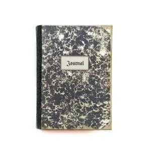 Handmade Vintage Lined Thick Journal, Custom notebook, Old Blank Book