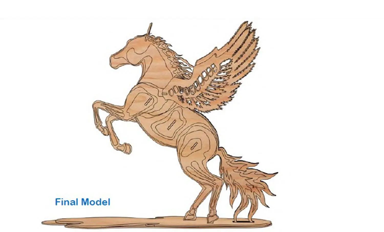 1 Successful Cnc Router Files Pegasus Dxf Laser Cutting