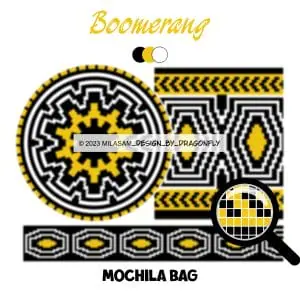 Mochila pattern, pattern bag, crochet pattern, wayuu, tapestry /813