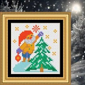 The Christmas Gnome and the sun