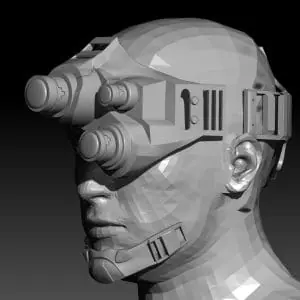 Splinter Cell Sam Fisher goggles fanmade [3D print]