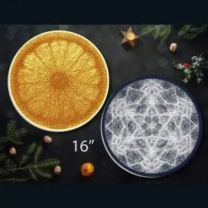 Christmas String art patterns Orange String art kit PDF