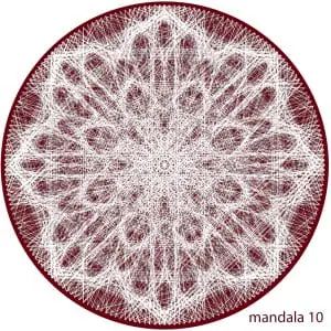 Christmas wall decor Set of 3 String art patterns PDF