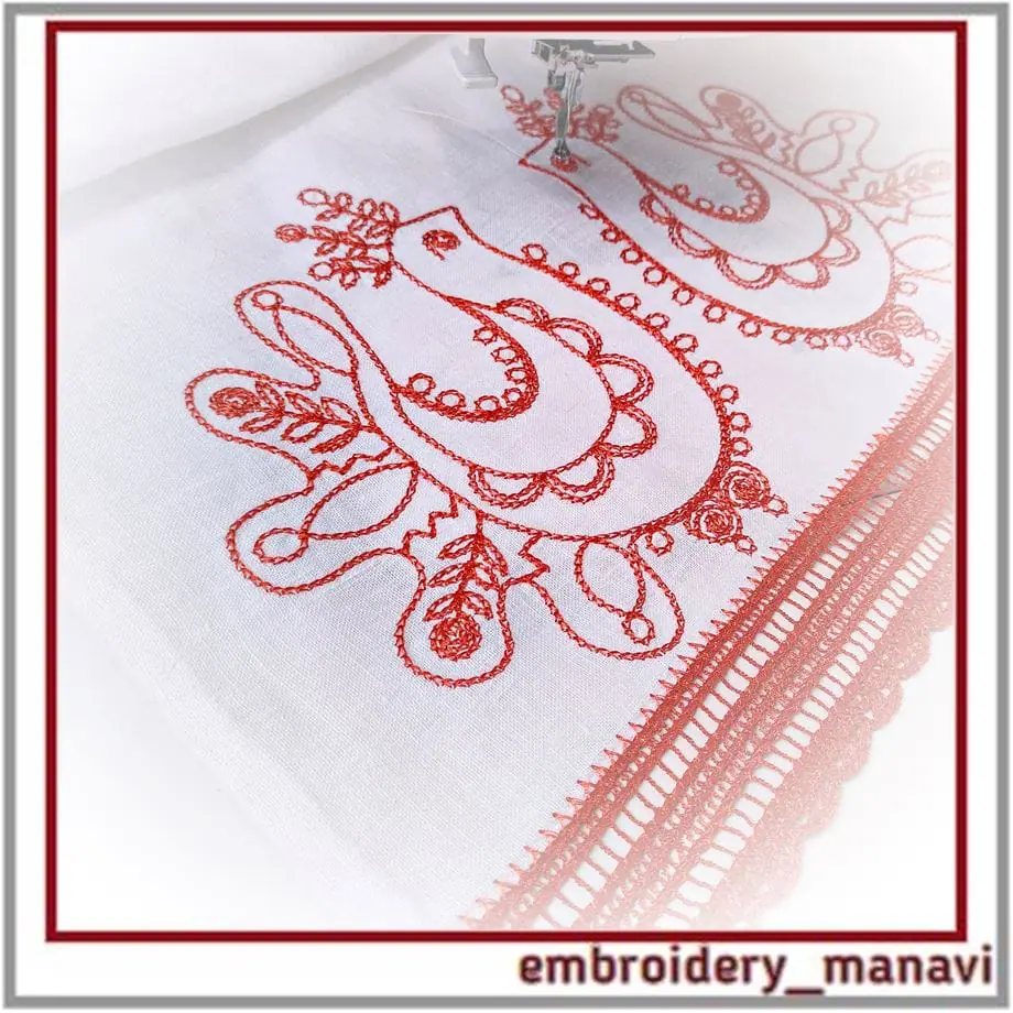 Cock Easter in tambourine stitch Embroidery design 4 Cock Easter in tambourine stitch Embroidery design - Image 4
