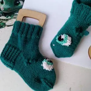 Children's socks - dragon