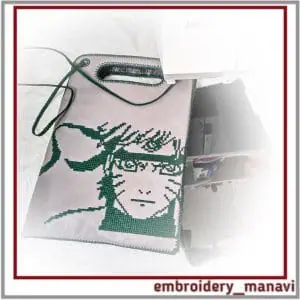In_the_hoop_embroidery_design_French_cross_stitch_Flat_bag_tablet_case