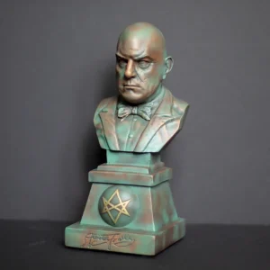 8 inch Aleister Crowley bust art