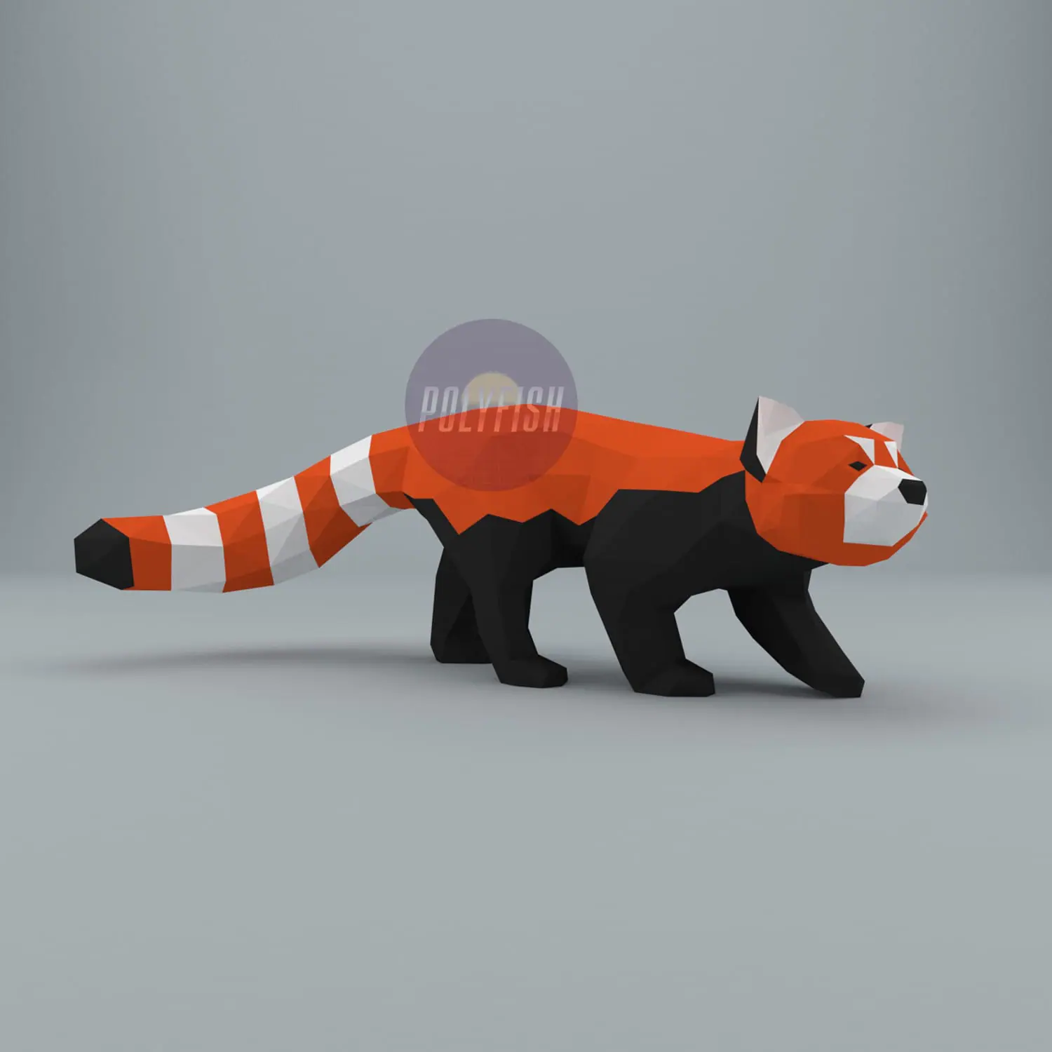DIY Red Panda template Papercraft PDF 1 DIY Red Panda template Papercraft PDF