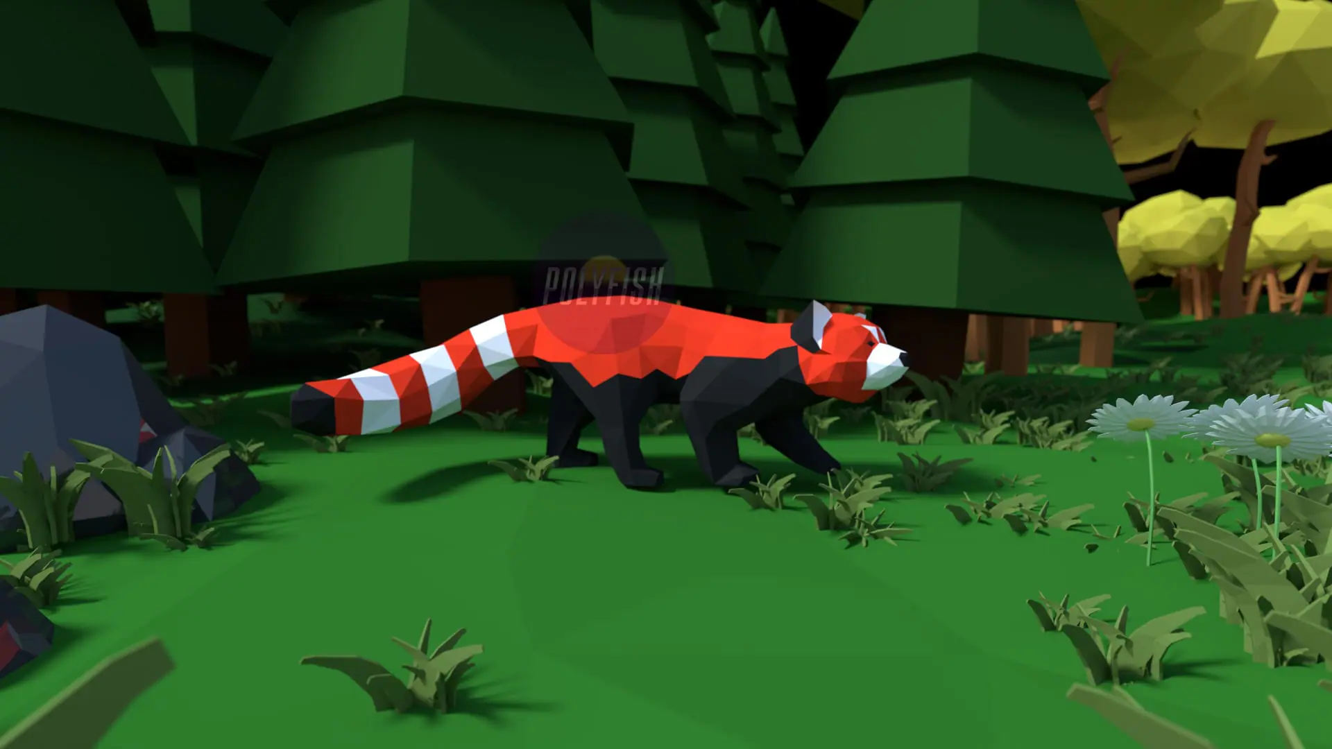 DIY Red Panda template Papercraft PDF 5 DIY Red Panda template Papercraft PDF - Image 5