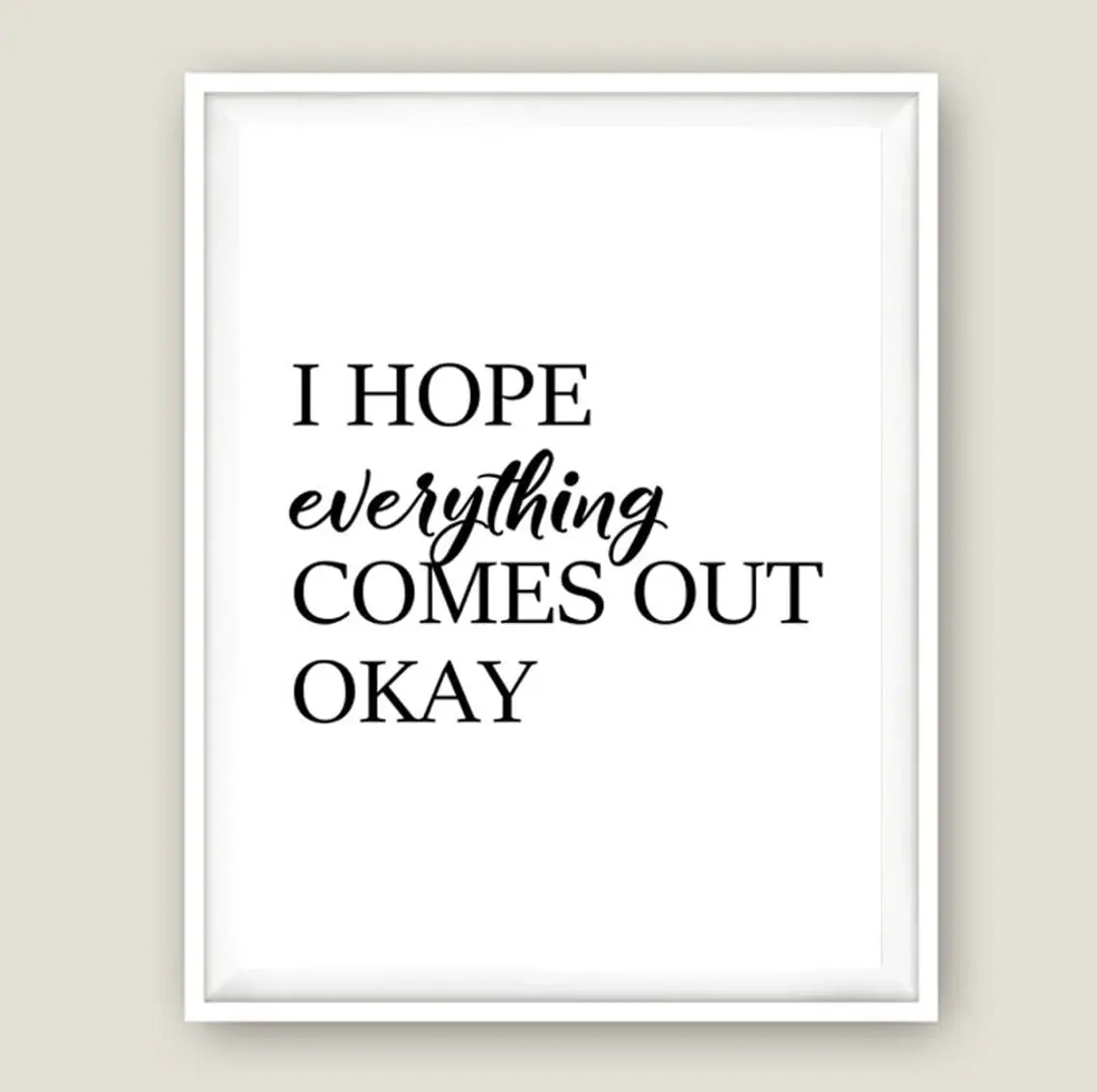 Funny Bathroom Sign Printable Poster 2 Funny Bathroom Sign Printable Poster - Image 2