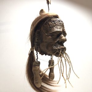 Shrunken head hang up version