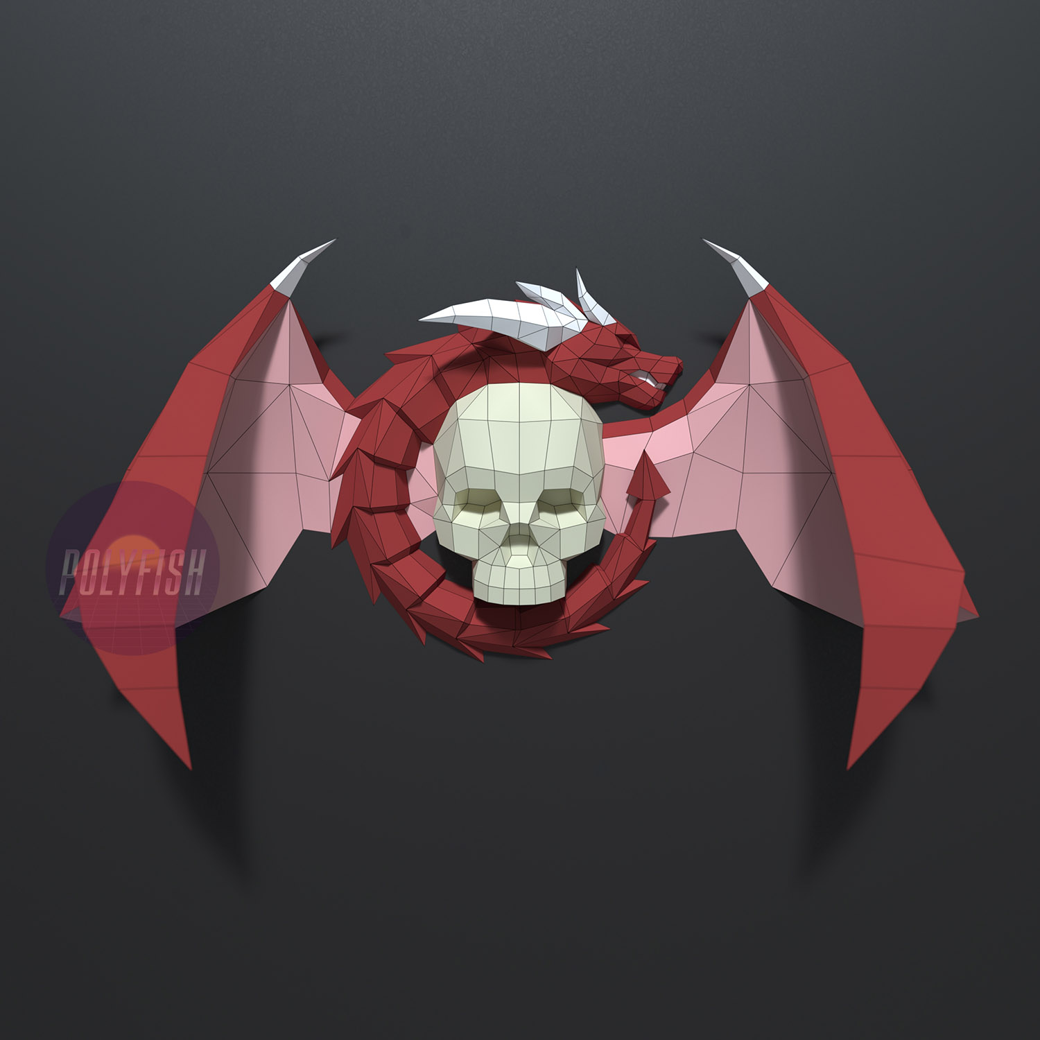 DIY Dracarys template Papercraft PDF