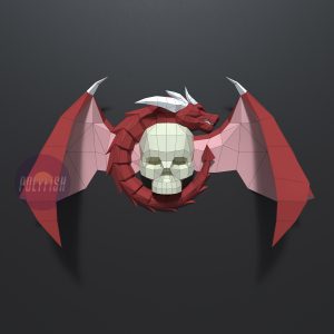 DIY Dracarys template Papercraft PDF