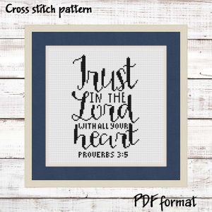 Trust in the Lord with all your heart