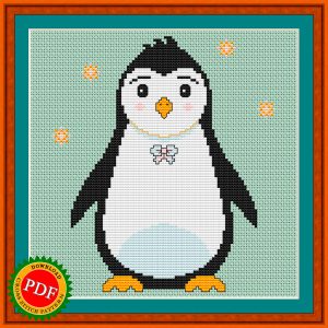 Penguin Cross Stitch Pattern
