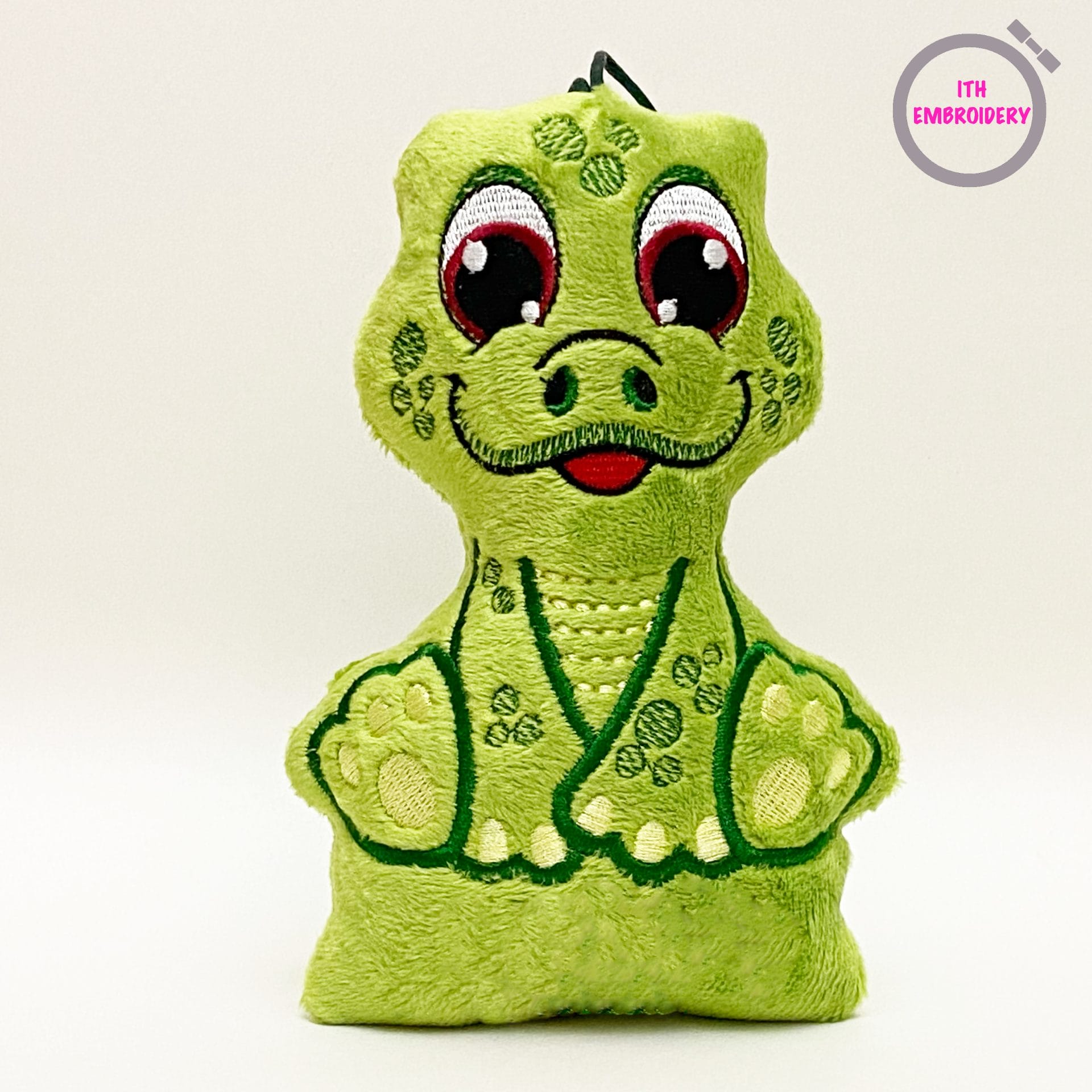 ITH Embroidery Dinosaur soft plush toy In The Hoop digital design for Machine Embroidery