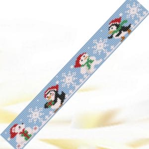Mercado de productos hechos a mano 680 Christmas ornament Loom stitch Bracelet pattern
