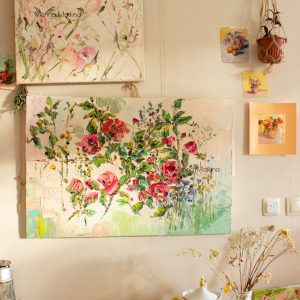 Crealandia - Handmade Marketplace 145 Large wall art on canvas modern style