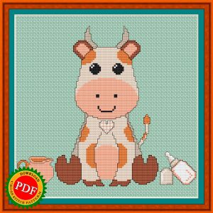 Pig Cross Stitch Pattern  Piggy's Picture Chart - Crealandia