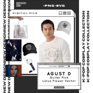 Agust D Lotus Flower