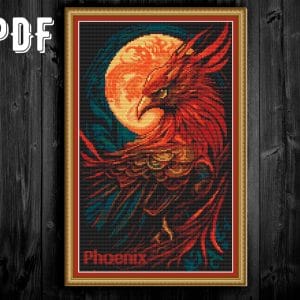 Phoenix Cross Stitch Pattern