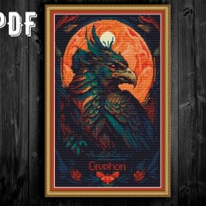 Gryphon Cross Stitch Pattern