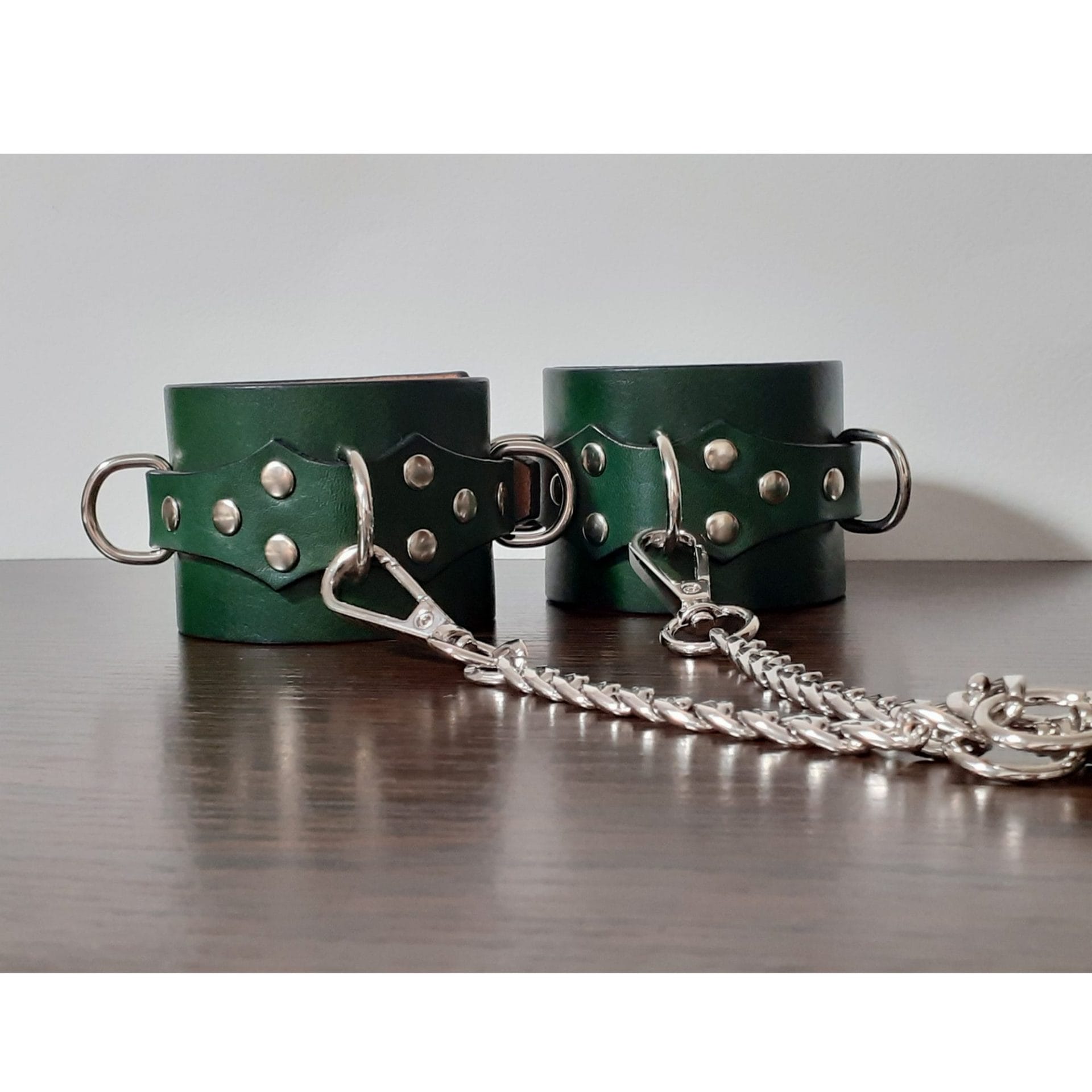 Handmade submissive BDSM handcuffs for men and women 2 in