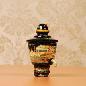 Small St Petersburg Samovar box miniature lacquer art