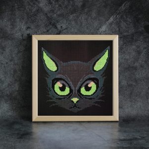 Cross stitch pattern Cat, cross stitch chart PDF