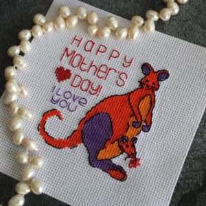 Mother's Day cross stitch pattern PDF