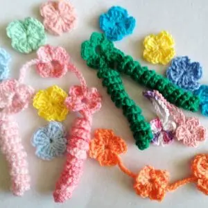 Floral ornament crochet pattern Flower