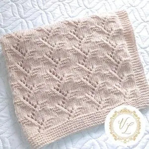 Step-by-Step Baby Blanket Knitting Pattern V88