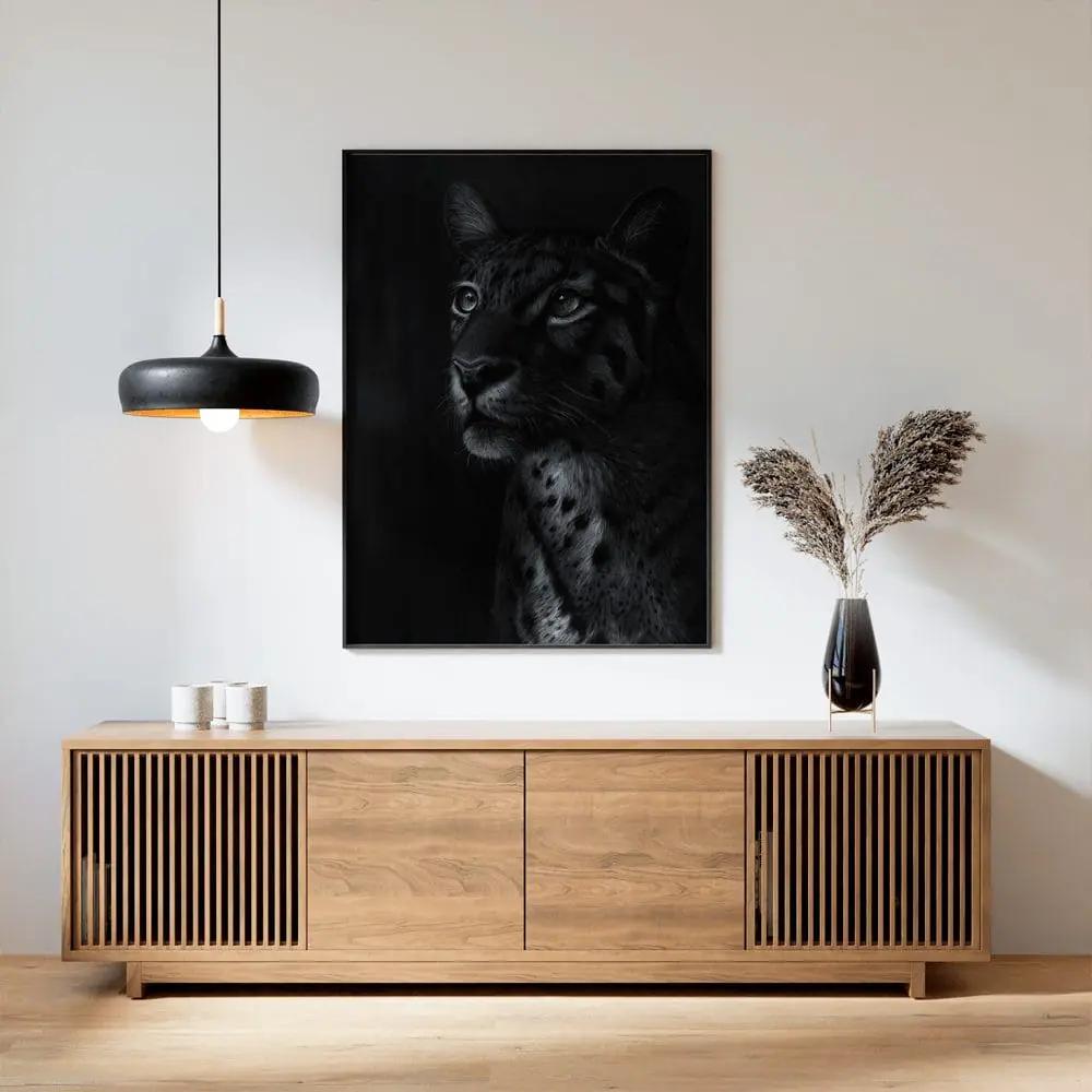 Dark Side print 10 Leopard Oil Painting Printable Wall Art Wild Animal