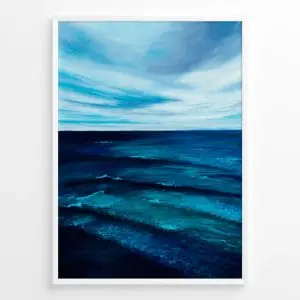 ocean wall art sea painting