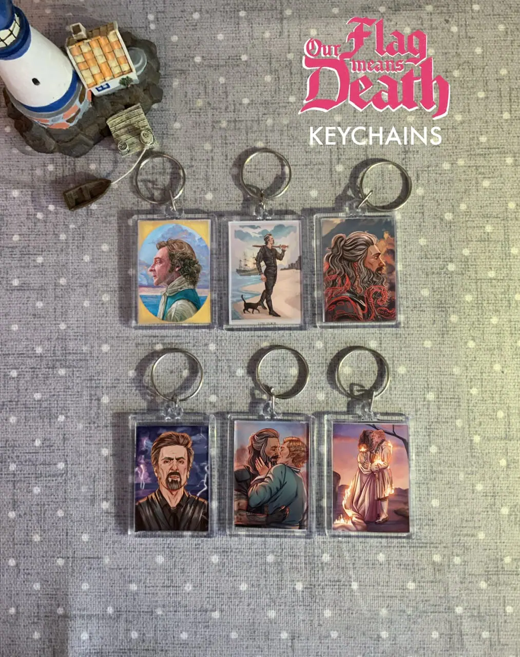 Our flag means death keychains