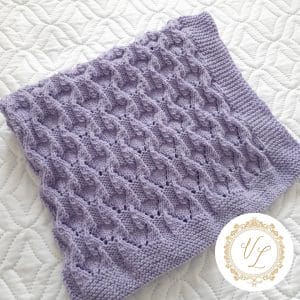 Step-by-Step Knitting Pattern Baby Blanket | V90