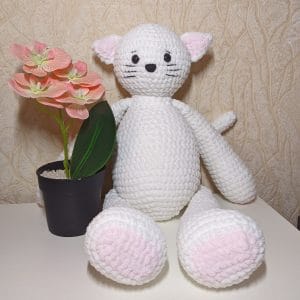 Crochet pattern cat amigurumi