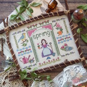 Cross stitch PDF pattern Spring Time