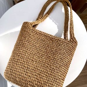 Raffia crochet bag online