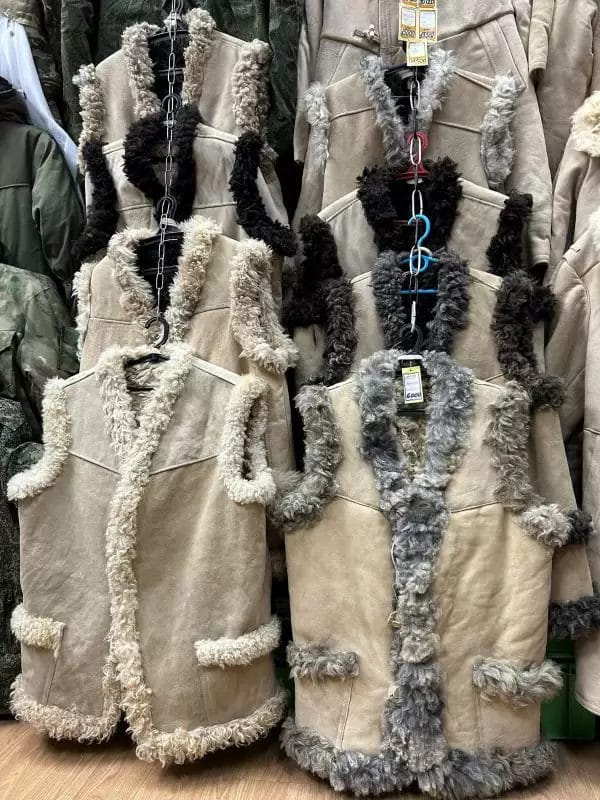 Military Surplus Soviet Uniform Airsoft Military Surplus Sheepskin Fur Vest