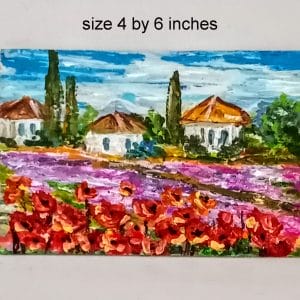 Italian Landscape Tuscany Painting Original art