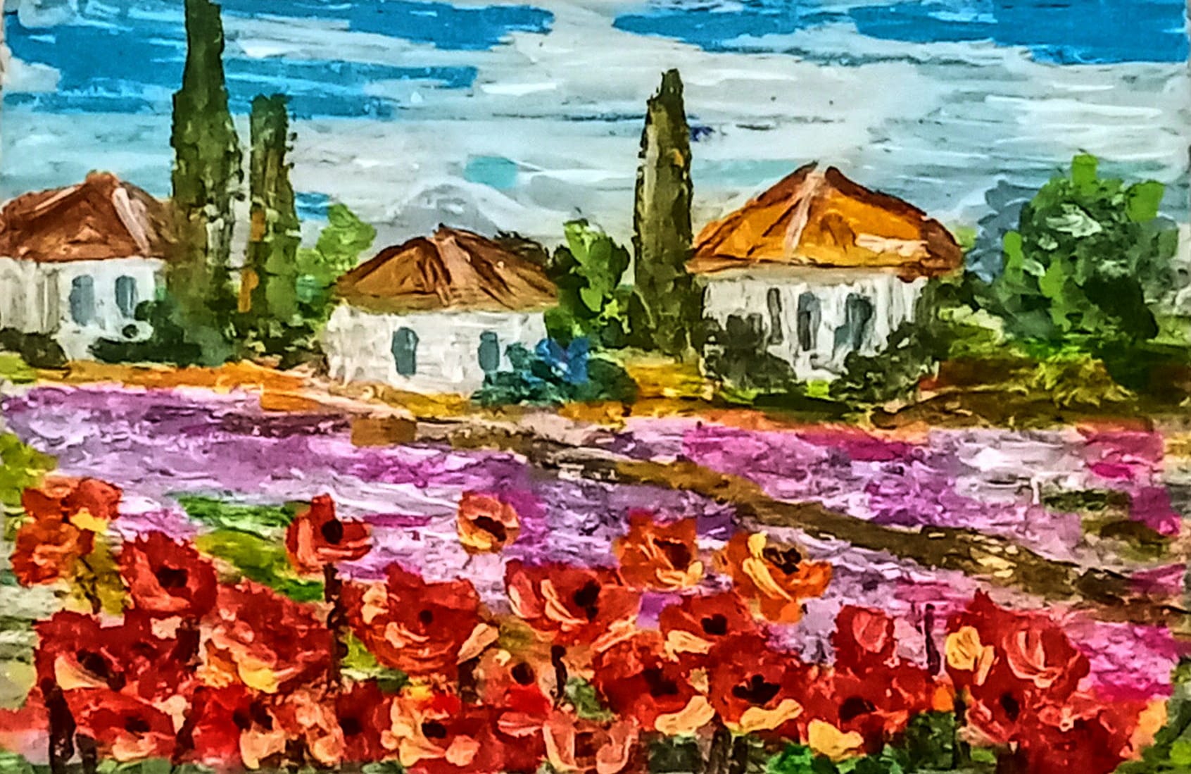 Italian Landscape Tuscany Painting