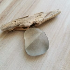 TV double colored sea glass TV13