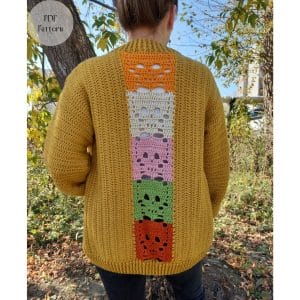 crochet cardigan