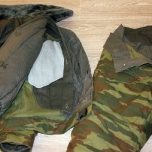 Military Surplus Soviet Uniform Winter Tank Flora Suit Airsoft