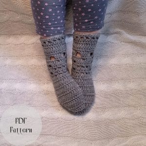 Crochet socks