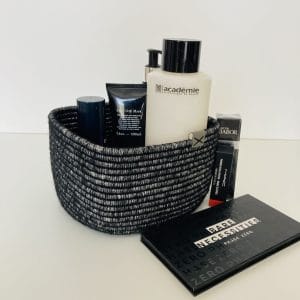 Silver black storage basket 11 cm x 18 cm x 17 cm Free shipping