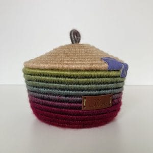 Mini Storage Basket with Lid 14 cm x 11 cm Free shipping